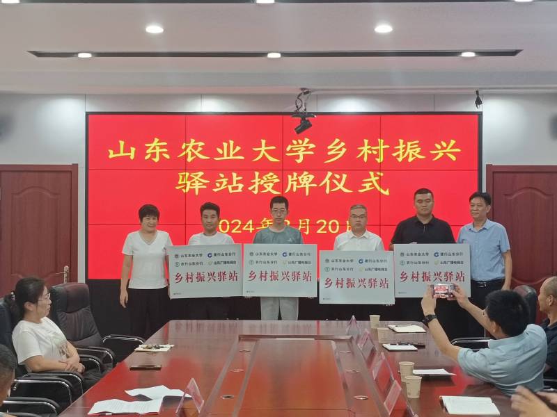 乡村驿站授牌仪式